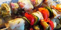 Шашлык из рыбы